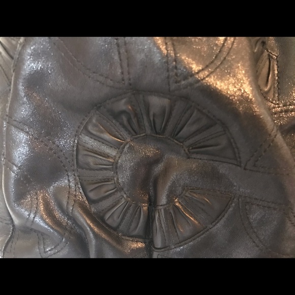 Coach Handbags - 📣 RARE Leather Coach Madison Maggie Op Art embossed